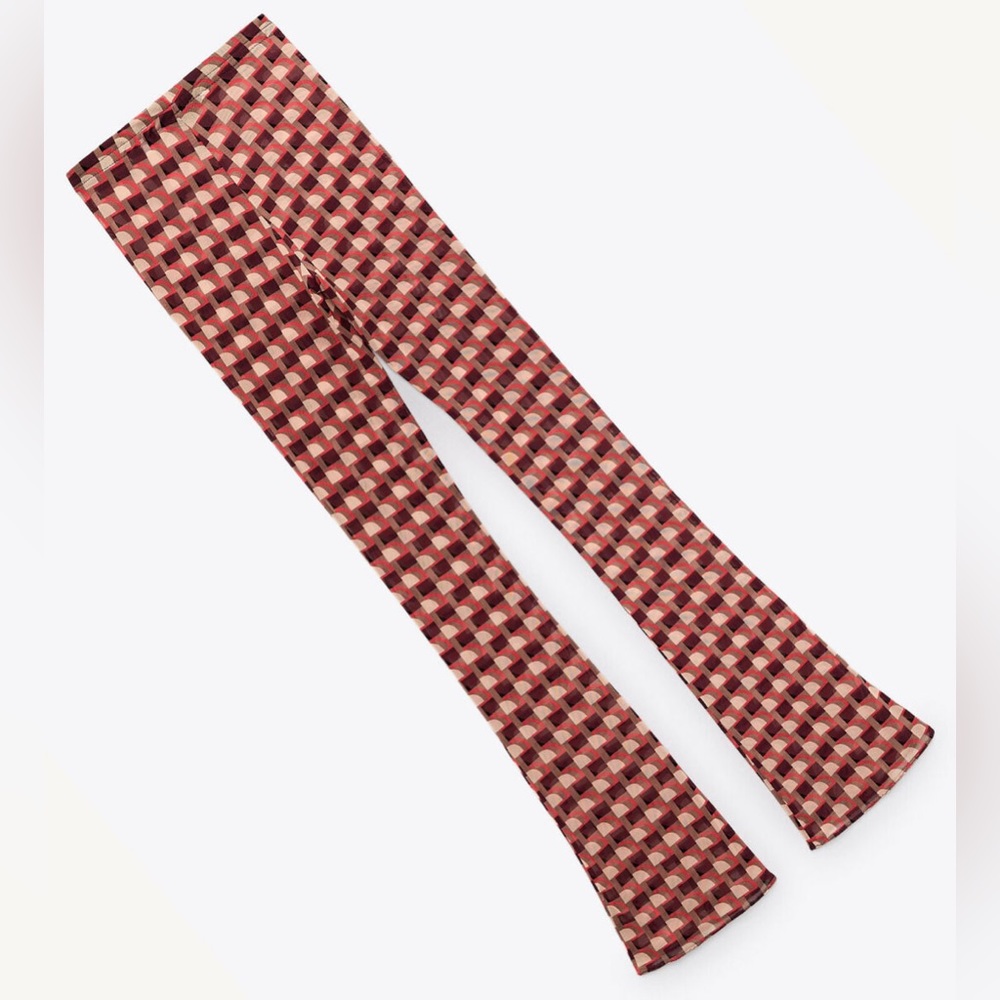 NWT Sheer Patterned Pant